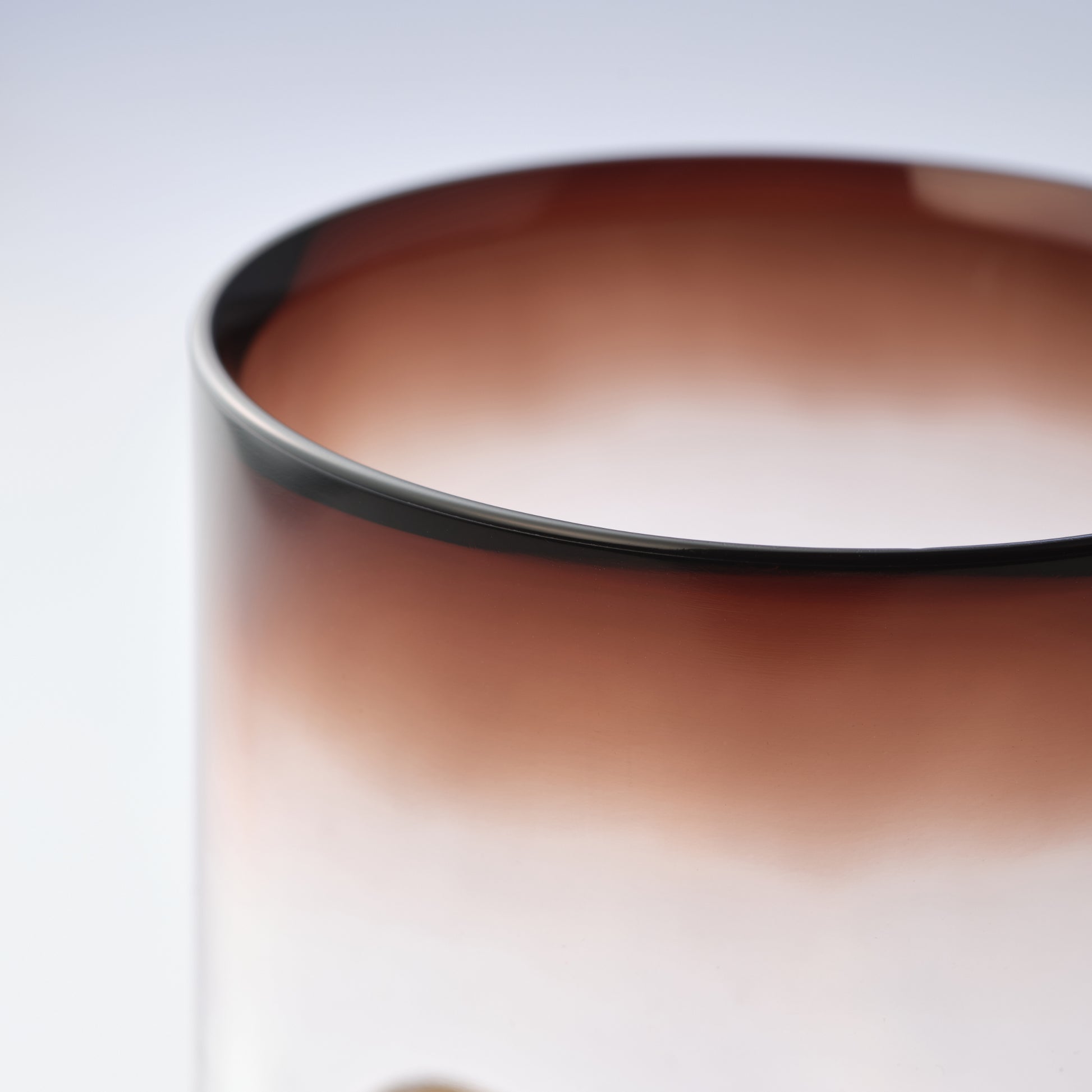 金属部はゴールド色で樹脂部は茶色のグラデーション/SESEKI /SE-GG-G-20(色:ゴールド/グロス/茶グラデ)/樹脂上部拡大