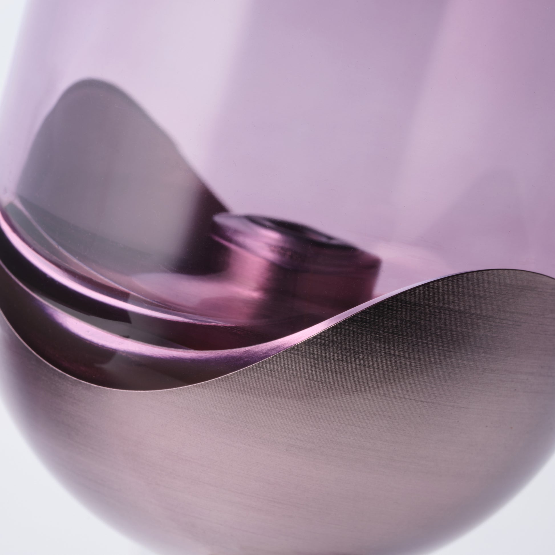 淡い紫色/SESEKI /SE-SG-C-11(色:シルバー/グロス/紫)/金属部拡大