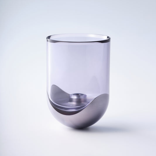 樹脂は青みがかった色で、鋳鉄はシルバー色/SESEKI/SE-SG-C-08(色:シルバー/グロス/濃い青)